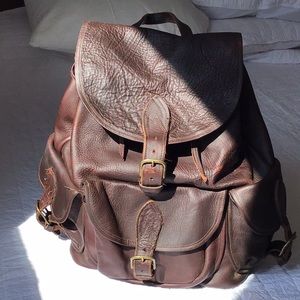 NWOT Leather Backpack
